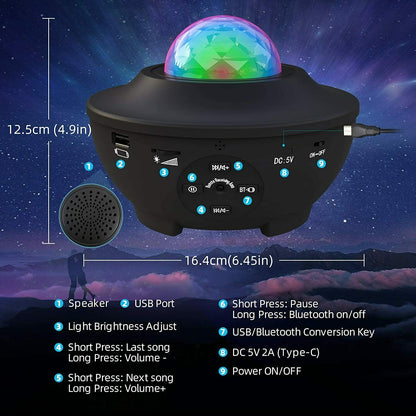 GalaxyStarLight-Projektor - TrendySwiss 